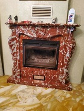 CAMINO completo di cornice in marmo