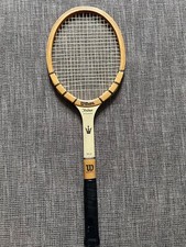 Wilson Jack Kramer AUTOGRAFO racchetta da tennis racchetta in legno L4