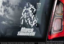Adesivo auto marco simoncelli - auto,