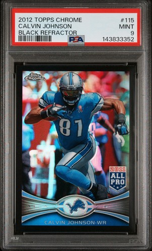 Calvin johnson 2012 topps - johnson,