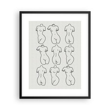 Poster 40x50cm corpo donna - poster,