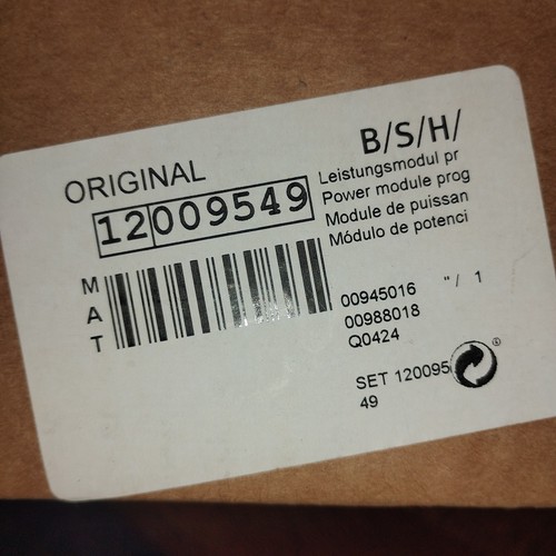 Bosch 12009549 modulo - 12009549,