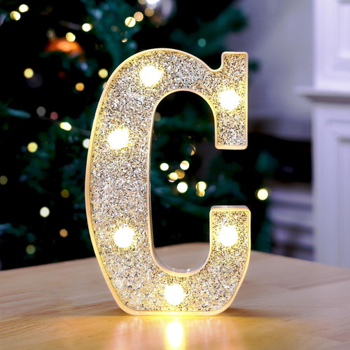 Marquee light letters - light, up