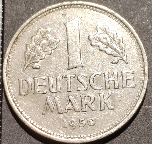 Deutsche mark 1950 f - ,