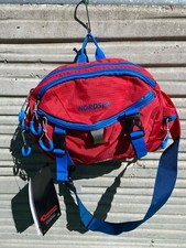 Marsupio trekking Nordsen rosso molto capiente e regolabile