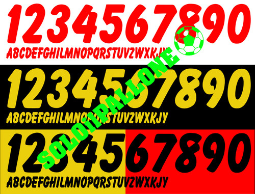 Kit nome numero videoflex - kit,