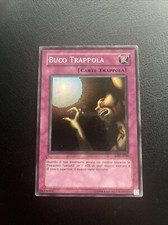 YU GI OH CARTA BUCO TRAPPOLA SUPER R LDD-I046 COLLEZIONE DRAGO BIANCO MAGO NERO