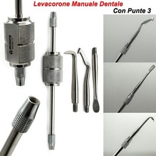 Martelletto Leva Corone Manuale Rimozione Protesi Dentali Ponti Pistola Punte 3