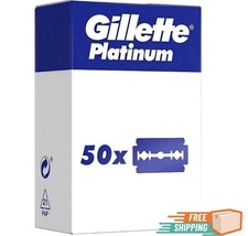50 Lamette da Barba Platinum