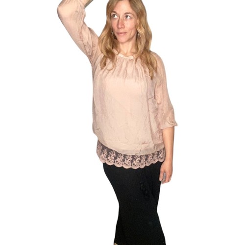 Blusa contadina giulia seta - giulia,