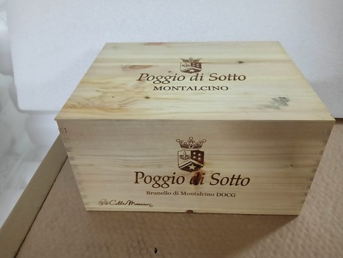 Scatola legno 6 bott - scatola,