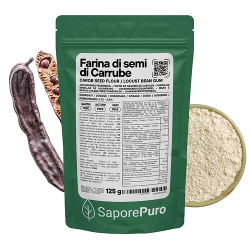 Farina semi carrube 125 - semi,