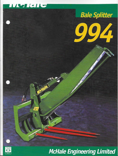 Mchale balle splitter 994 - splitter,