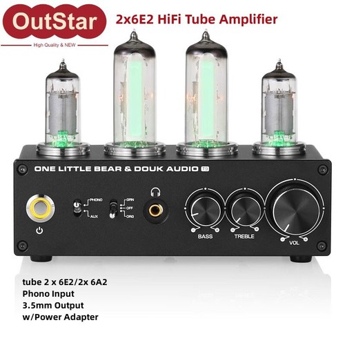 Preamplificatore 2x6e2 hifi - preamplificatore,