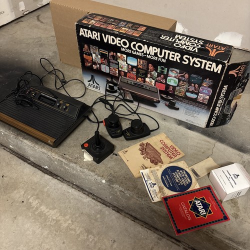 Atari 2600 2600a - atari, completo
