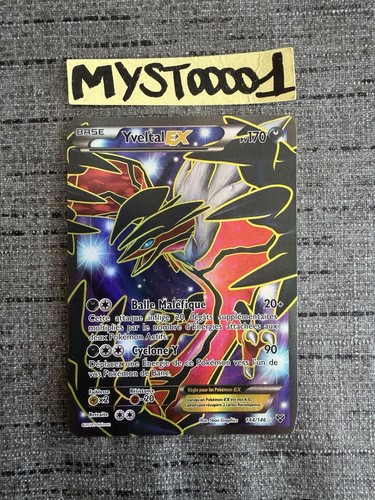 Carte pokémon yveltal - carte,