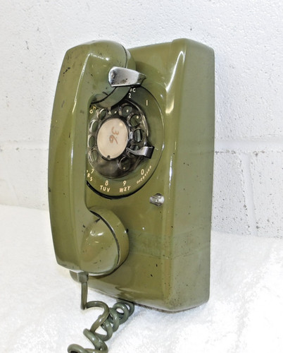 Telefono parete rotante - parete,