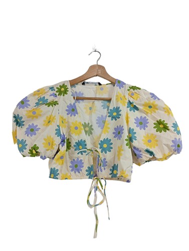 Zara camicia cropped donna - camicia,
