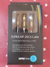 Cavo Audio Supra MP-2RCA