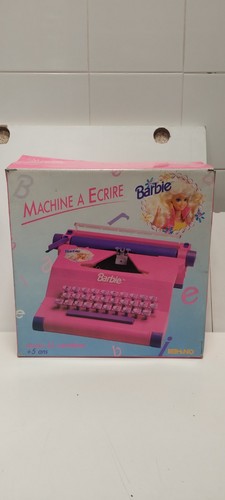 Barbie macchina da scrivere - barbie,