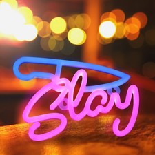  Scritta Neon Da Parete Luci Led Per Cameretta Insegne Luminose Al