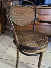 Sedia Girevole 4 Gambe  Thonet  Originale ( Vedi Etichetta Sul Bordo Sotto).