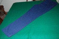 Brooks Brothers, Pantalone uomo, Blu, Velluto cotone, Tg 40/34, Nuovo