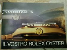 Libretto ROLEX OYSTER 579.35