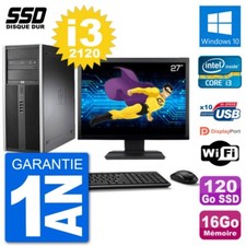 PC Tour HP 8200 Ecran 27"