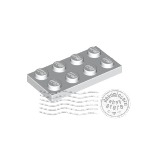 Lego 3020 piastra 2x4 - 4x,