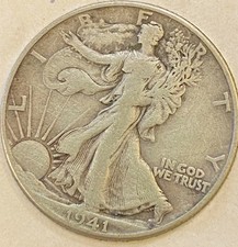 Mezzo dollaro 1941-D 50C