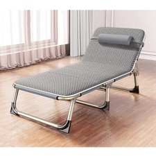 Letto Pieghevole Grigio e Pad