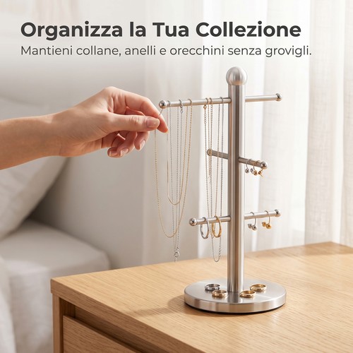 Espositore gioielli verticale - gioielli,