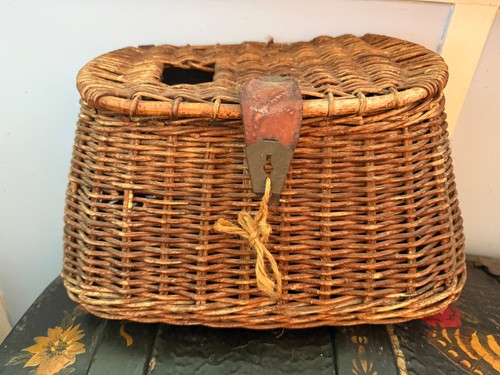 Antico cesto creel - in, vimini