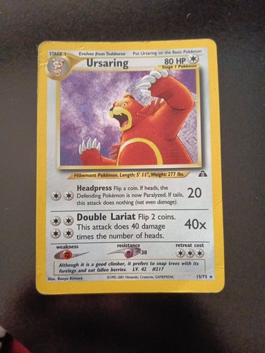 Ursaring neo discovery - -,