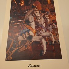 Carousel, 23x17 Inch.
