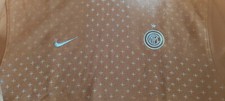  Inter Fc Nike ORIGINALE TAGLIA M Felpa Cappuccio - nera e blu - condizioni perf