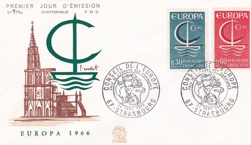 Francia 1966 fdc - francia,