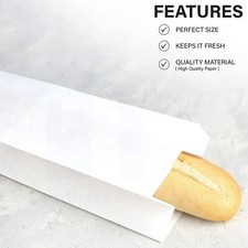 Sacchetti Pane Carta Bianca