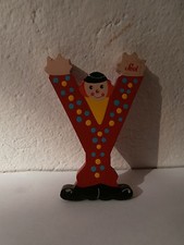 *Lettera Y alfabeto legno SEVI pagliaccio letter alphabet wooden clown lettere* 