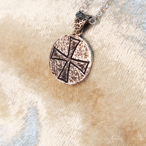 Collana croce templare uomo - templare,