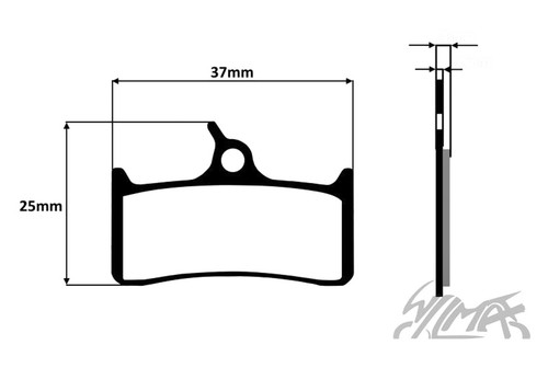 Pastiglie freno disco bici - freno,