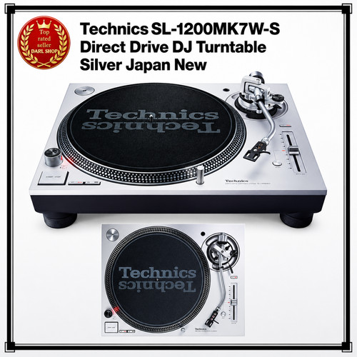 Technics 1200mk7w s - technics, sl-1200mk7w-s