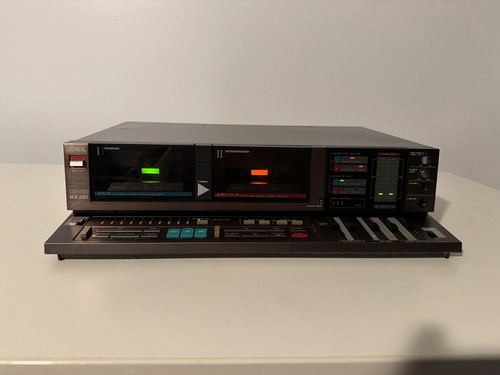 Stereo dual cassette deck aiwa - stereo,