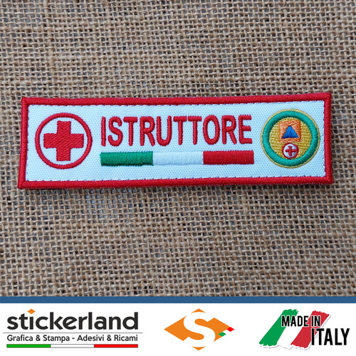 Toppa patch croce rossa - patch,