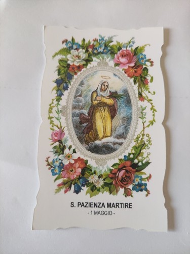 Santa pazienza martire - pazienza, 1