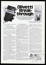 Foto calcolatrice Olivetti