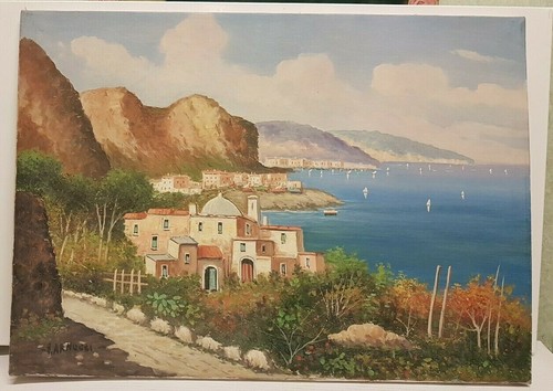 Quadro dipinto paesaggio - quadro,