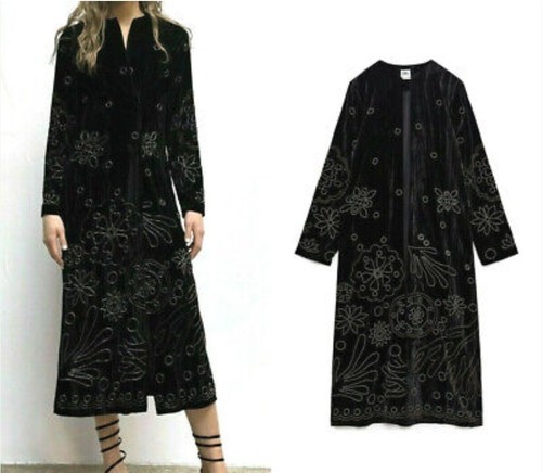 Cappotto kimono zara velluto - kimono,