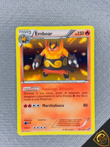 Emboar 114 holo - emboar,